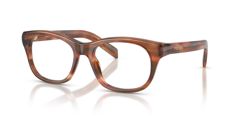 Prada PR C13V in Striped Oak / Demo Lens (24G1O1) - Alternate View