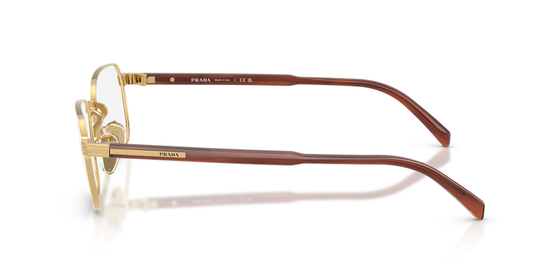 Prada PR C50VD in Gold / Demo Lens (5AK1O1) - Alternate View