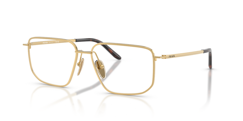 Prada PR C52V in Gold / Demo Lens (5AK1O1) - Alternate View