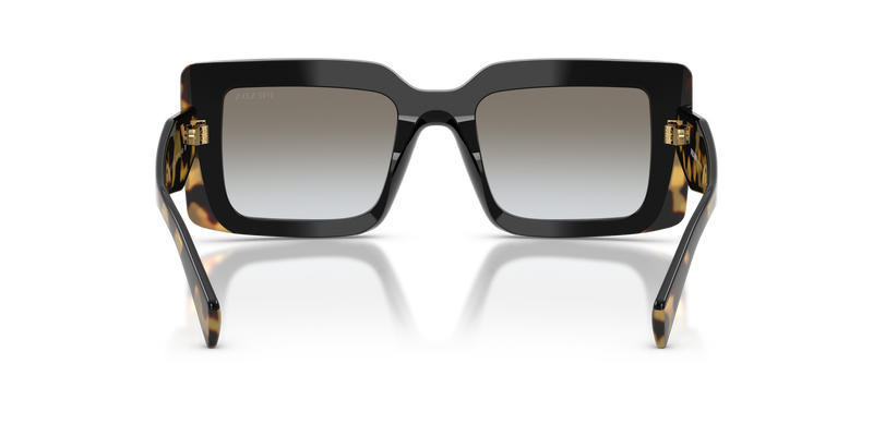 Prada PR D01SF in Black/Medium Tortoise / Grey Gradient (0CD80L) - Alternate View