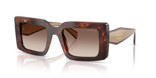 Prada PR D01S - Caramel Tortoise / Brown Gradient (00K10S)