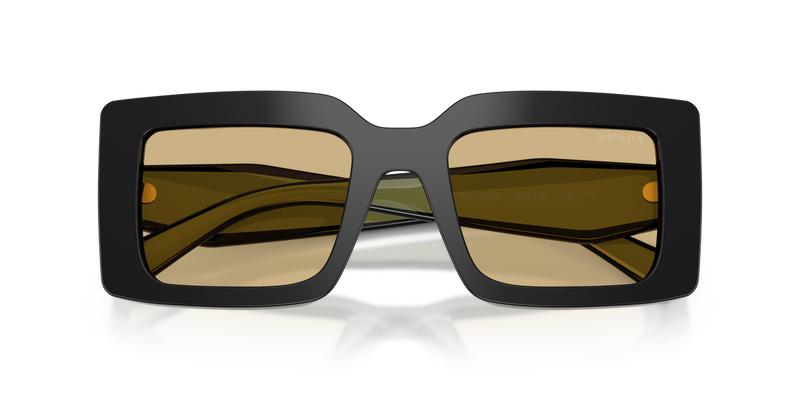 Prada PR D01S in Black / Yellow (03K10R) - Alternate View
