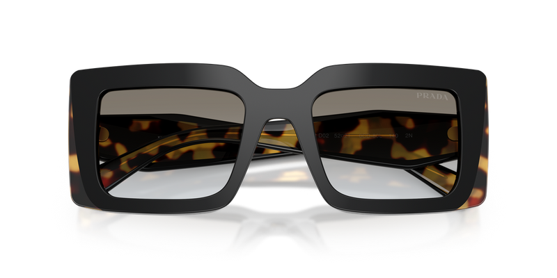 Prada PR D01S in Black/Medium Tortoise / Grey Gradient (0CD80L) - Alternate View