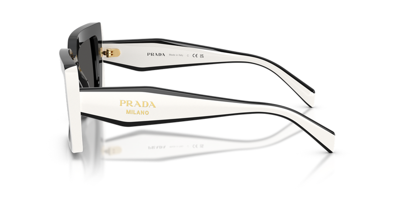 Prada PR D01S in Black / Dark Grey (20G08Z) - Alternate View