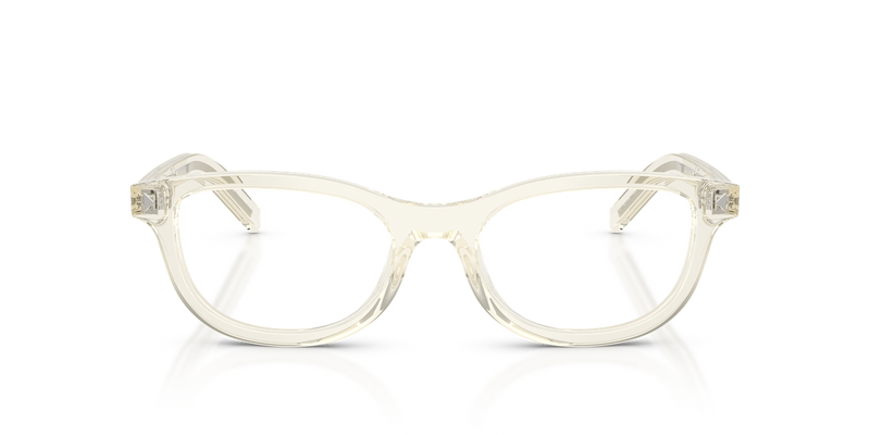 Prada PR D01VU in Transparent Champagne / Demo Lens (12X1O1) - Alternate View