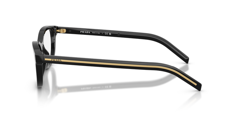 Prada PR D01VU in Black / Demo Lens (16K1O1) - Alternate View