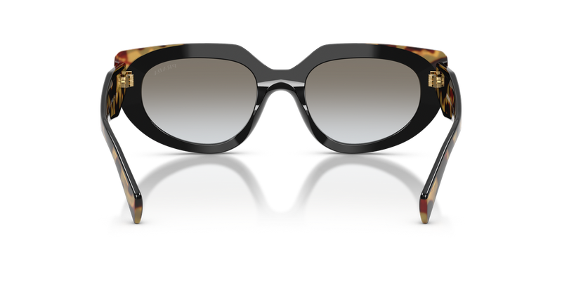 Prada PR D02SF in Black/Medium Tortoise / Grey Gradient (0CD80L) - Alternate View