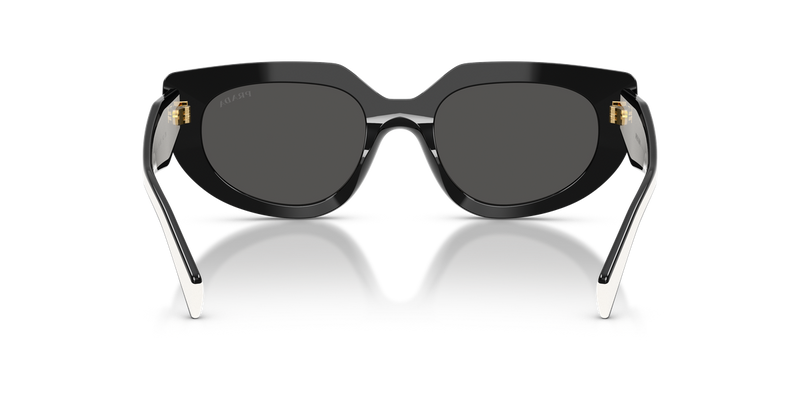 Prada PR D02SF in Black / Dark Grey (20G08Z) - Alternate View