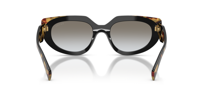 Prada PR D02S in Black/Medium Tortoise / Grey Gradient (0CD80L) - Alternate View
