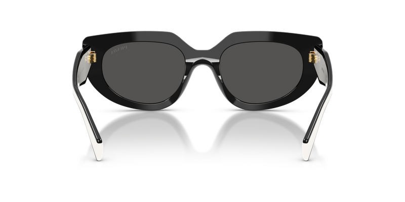 Prada PR D02S in Black / Dark Grey (20G08Z) - Alternate View