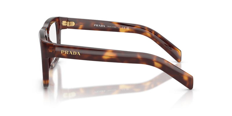 Prada PR D02VF in Havana / Demo Lens (15W1O1) - Back View