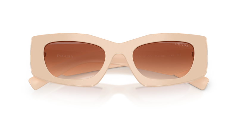 Prada PR D03SD in Powder / Brown Gradient Bordeaux (25B50L) - Alternate View