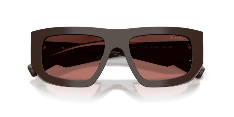 Prada PR D04SU in Cigar / Bordeaux (27I80W) - Alternate View