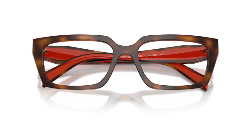 Prada PR D05V in Juniper Havana / Demo Lens (01K1O1) - Side View