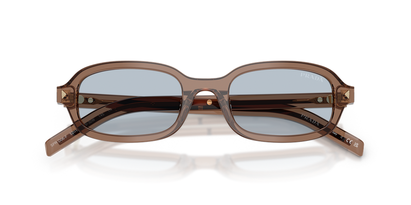 Prada PRD06SF in Transparent Clay - Alternate View
