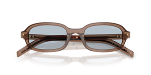 Transparent Clay / Blue/Grey (28I30W)