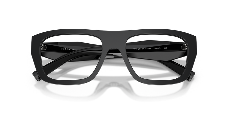 Prada PR D07VU in Black / Demo Lens (16K1O1) - Side View