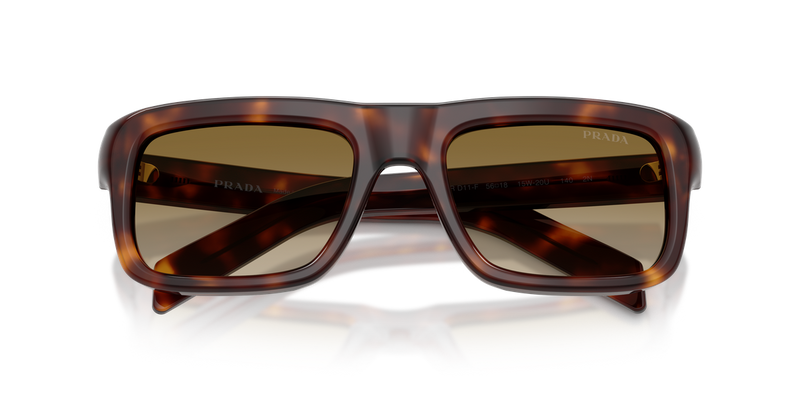 Prada PRD11SF in Classic Tortoise - Side View