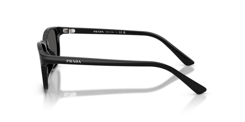 Prada PR D13SU in Black / Dark Grey (16K08Z) - Back View