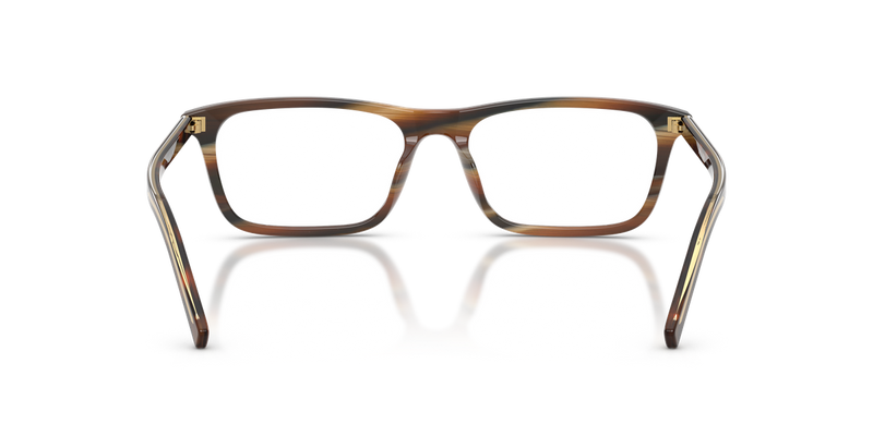 Prada PRD13V in Cherry Tortoise/Tabacco Horn - Temple Detail