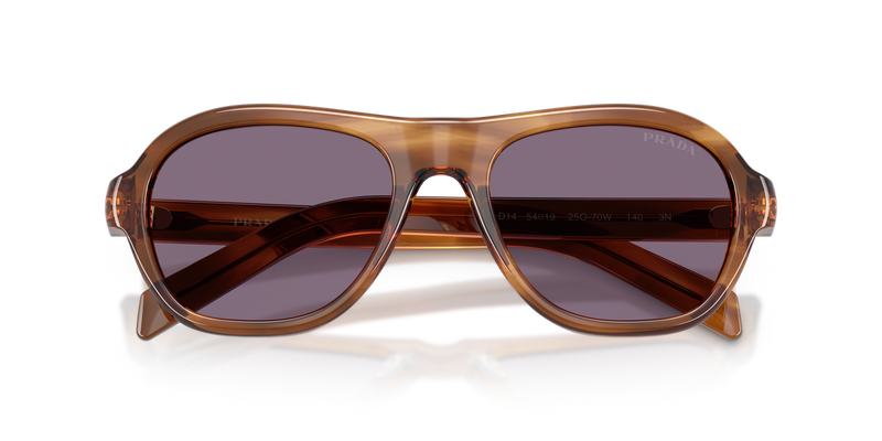 Prada PRD14S in Striped Rosewood - Alternate View