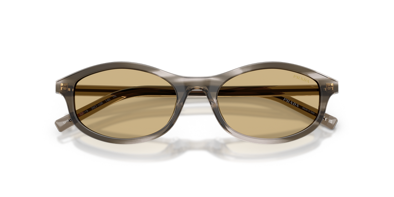Prada PRD17SF in Striped Ebony - Alternate View