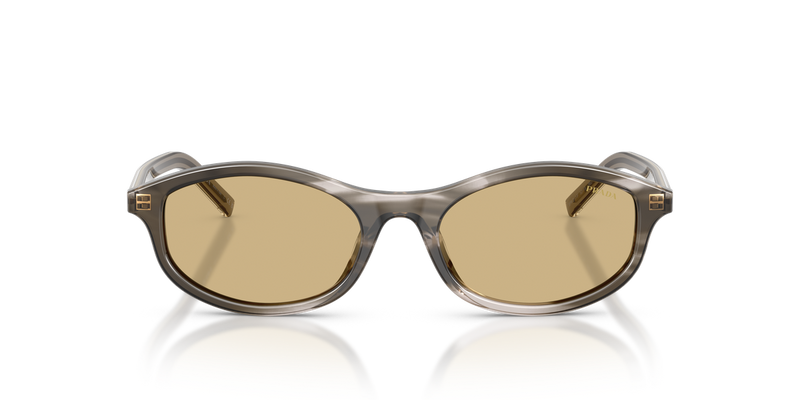 Prada PRD17SF in Striped Ebony - Alternate View