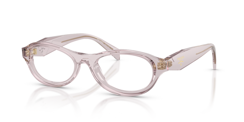 Prada PRD18V in Transparent Mauve - Front View