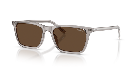 Prada PRD19SF - Hematite / Dark Brown (10J9L1)