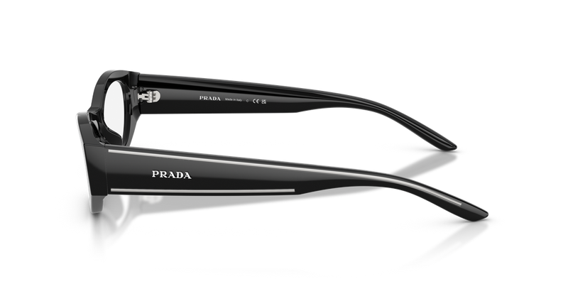 Prada PRD19VU in Black - Back View