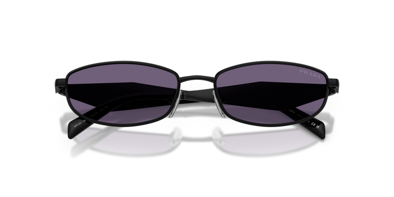 Prada PR D51S in Satin Black / Mora (7AB70W) - Alternate View