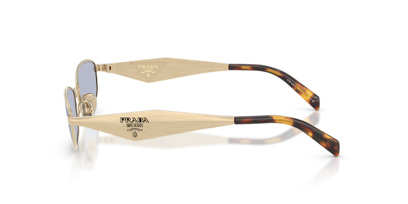 Prada PR D51S in Pale Gold / Ultravioletto (ZVN30X) - Alternate View