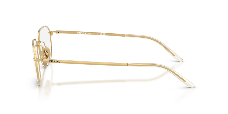 Prada PR D51V in Gold / Demo Lens (5AK1O1) - Alternate View