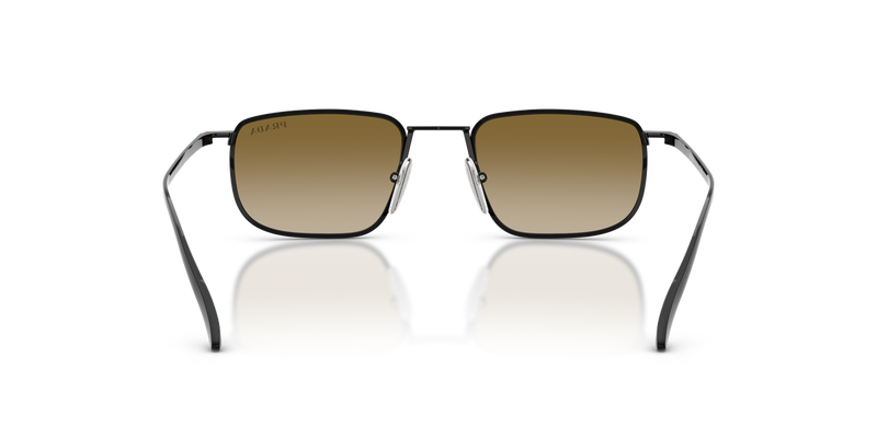 Prada PR D52S in Black / Brown Gradient (1AB20U) - Temple Detail