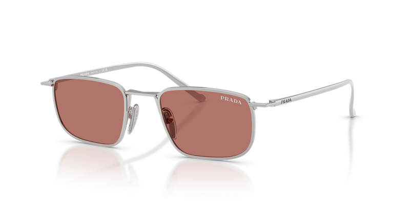 Prada PR D52S in Silver / Bordeaux (1BC80W) - Alternate View