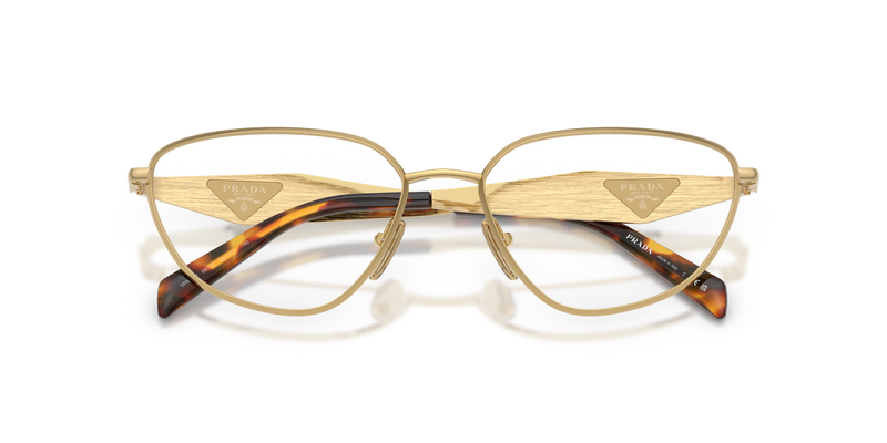 Prada PR D52V in Gold / Demo Lens (24J1O1) - Alternate View