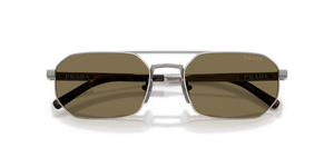Satin Gunmetal / Light Brown (23J90F)