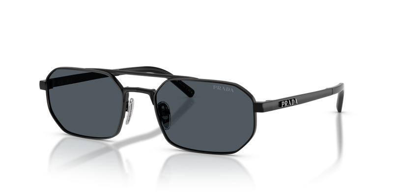 Prada PR D53S in Satin Black / Dark Grey (7AB70B) - Alternate View