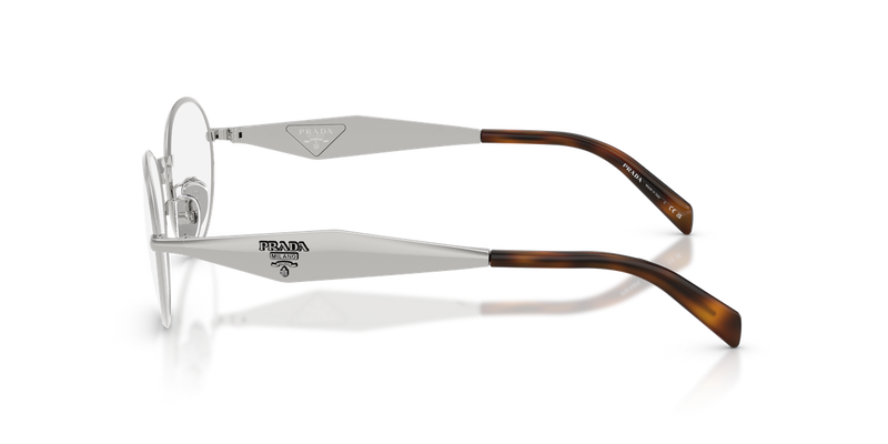 Prada PR D53VD in Silver / Demo Lens (1BC1O1) - Back View