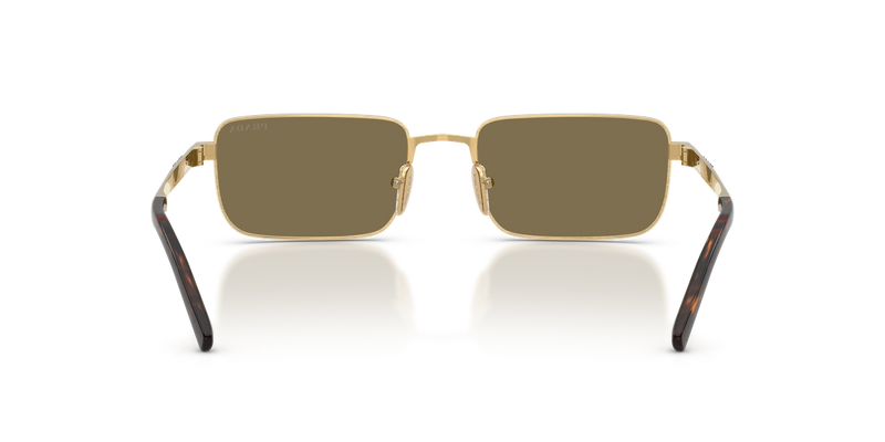 Prada PR D54S in Satin Gold / Light Brown (24J90F) - Alternate View