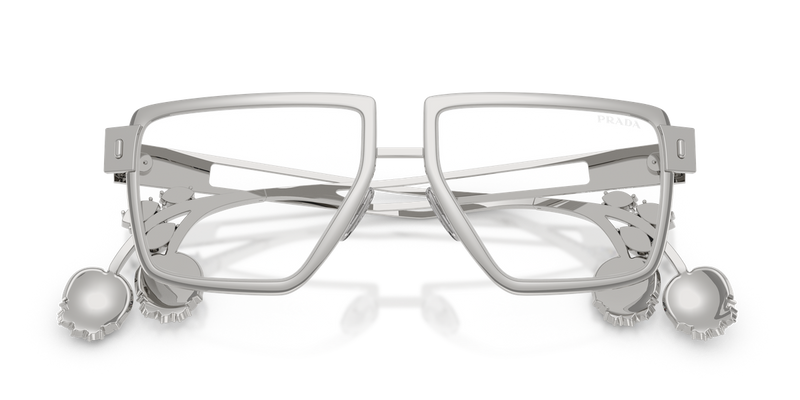 Prada PRD56S in Silver - Side View