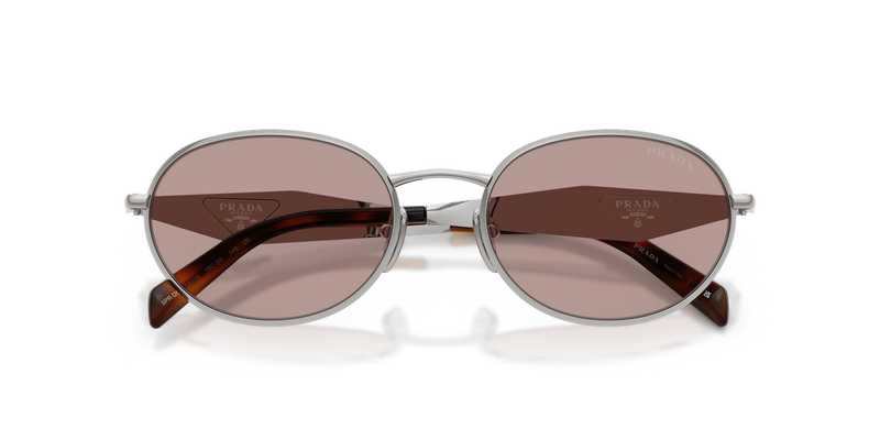 Prada PRD57S in Silver - Side View