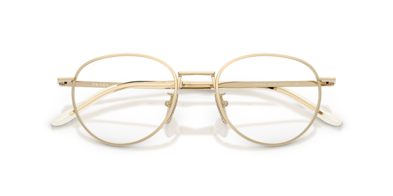 Prada PRD57VD in Pale Gold - Side View