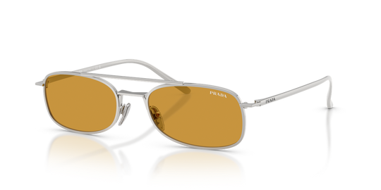 Prada PRD59S - Silver / Dark Honey (1BC50P)