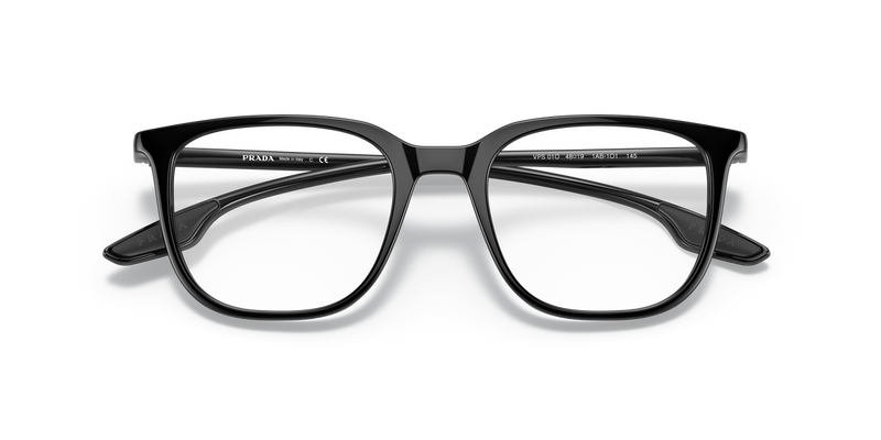 Prada Linea Rossa PS 01OV in Black / Demo Lens (1AB1O1) - Side View