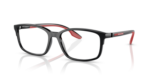 Prada Linea Rossa PS 01PV - Black / Demo Lens (1AB1O1)