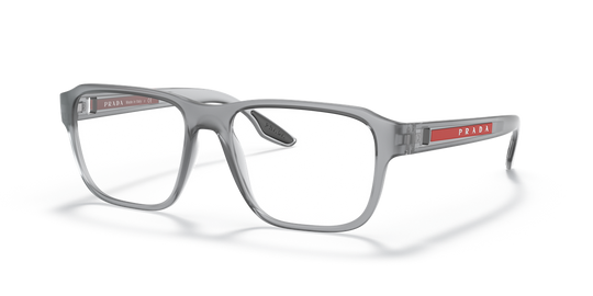 Prada Linea Rossa PS 04NV - Grey Transparent Rubber / Demo Lens (14C1O1)