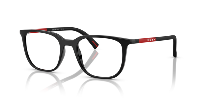 Prada Linea Rossa PS 04RV in Black / Demo Lens (1AB1O1) - Front View