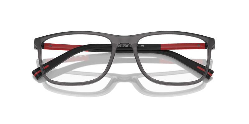Prada Linea Rossa PS 03QV in Transparent Anthracite (01D1O1) - Alternate View