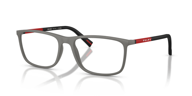 Prada Linea Rossa PS 03QV in Grey Silver (16X1O1) - Front View